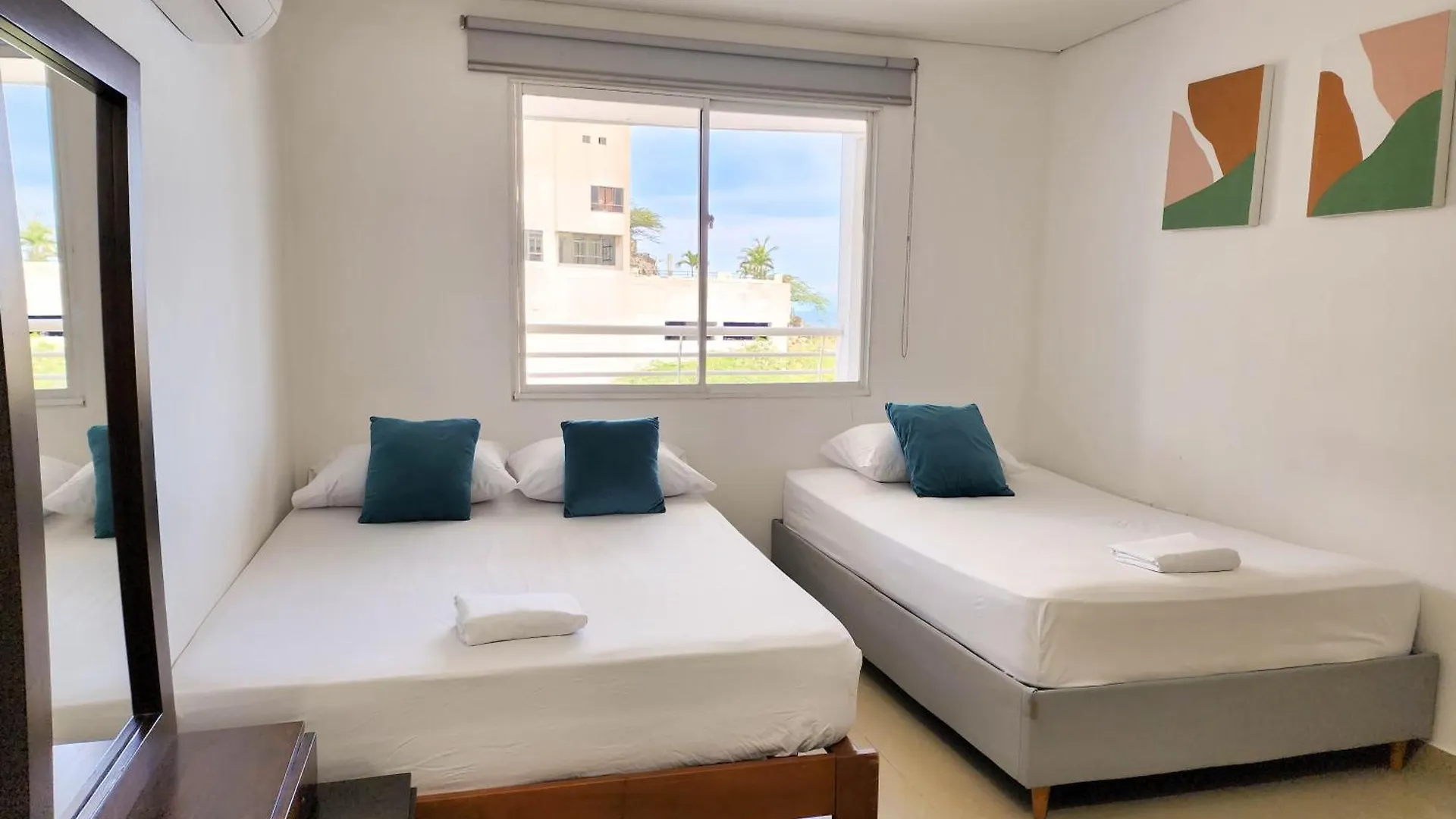 Apartamentos Con Vista Al Mar Brisa Marina Rodadero - By Bedviajes Santa Marta  Apartment